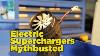 Supercharger Car Electric Turbine Turbo Double Fan Super Charger Boost Intake